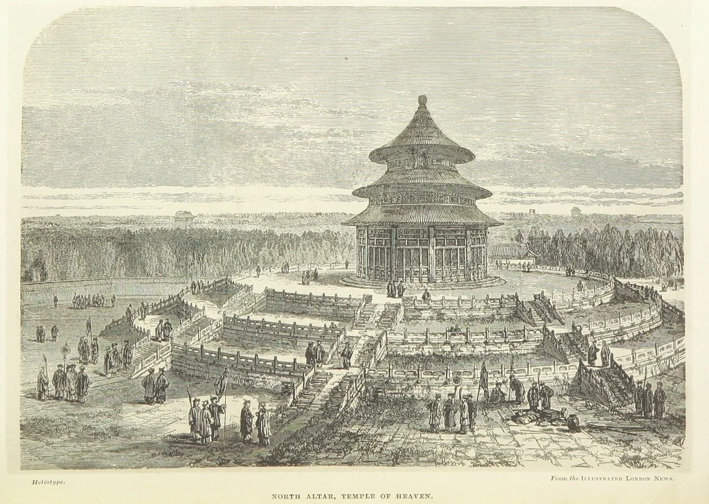 An illustration from Meeting the Sun: a journey all round the world, through Egypt, China, Japan, and California ... With ... heliotype and other illustrations, 1874, leaf 256