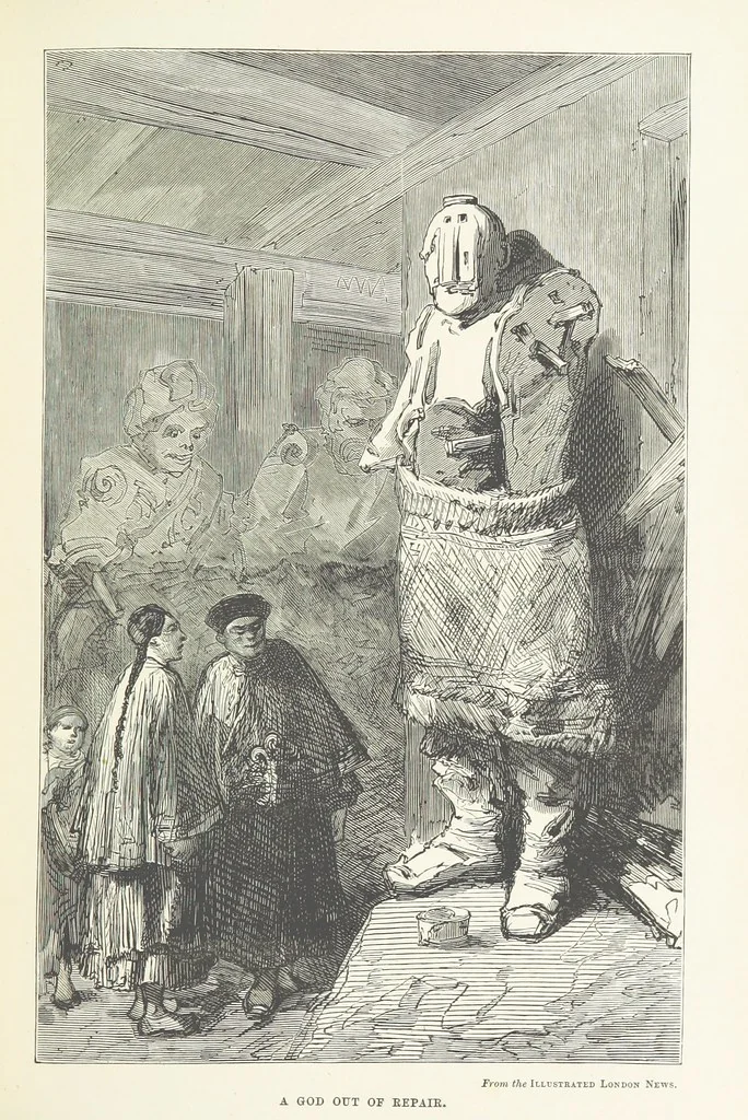 An illustration from Meeting the Sun: a journey all round the world, through Egypt, China, Japan, and California ... With ... heliotype and other illustrations, 1874, leaf 271