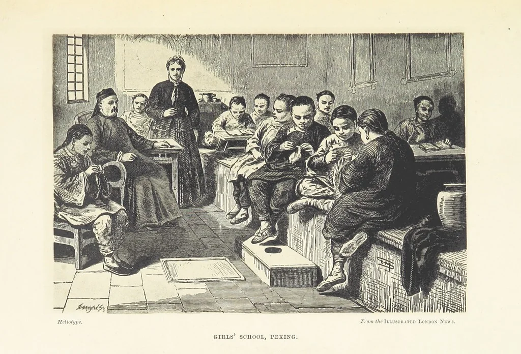 An illustration from Meeting the Sun: a journey all round the world, through Egypt, China, Japan, and California ... With ... heliotype and other illustrations, 1874, leaf 347