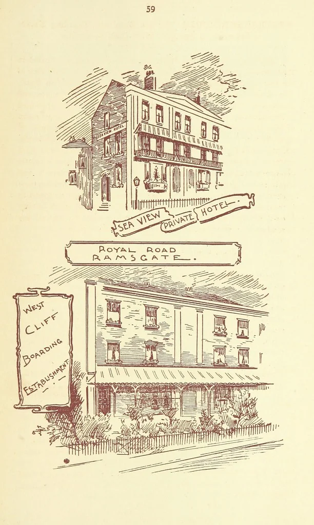 An illustration from Royal Ramsgate, 1897, leaf 67