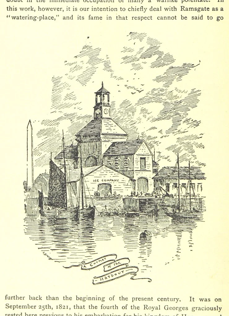 An illustration from Royal Ramsgate. Second edition, 1897, leaf 12
