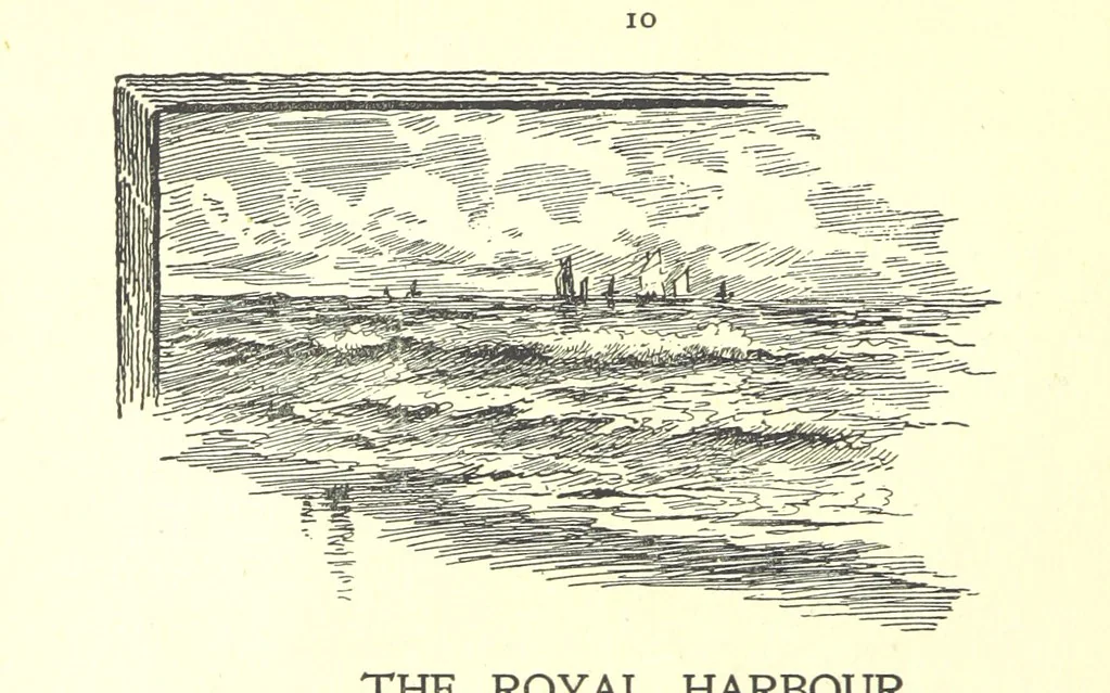 An illustration from Royal Ramsgate. Second edition, 1897, leaf 18