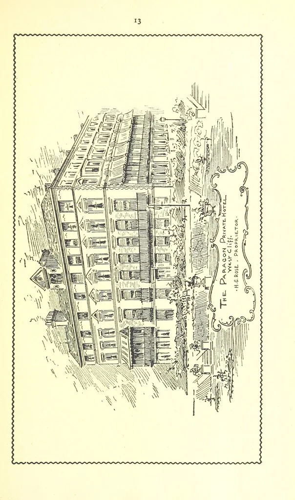 An illustration from Royal Ramsgate. Second edition, 1897, leaf 21