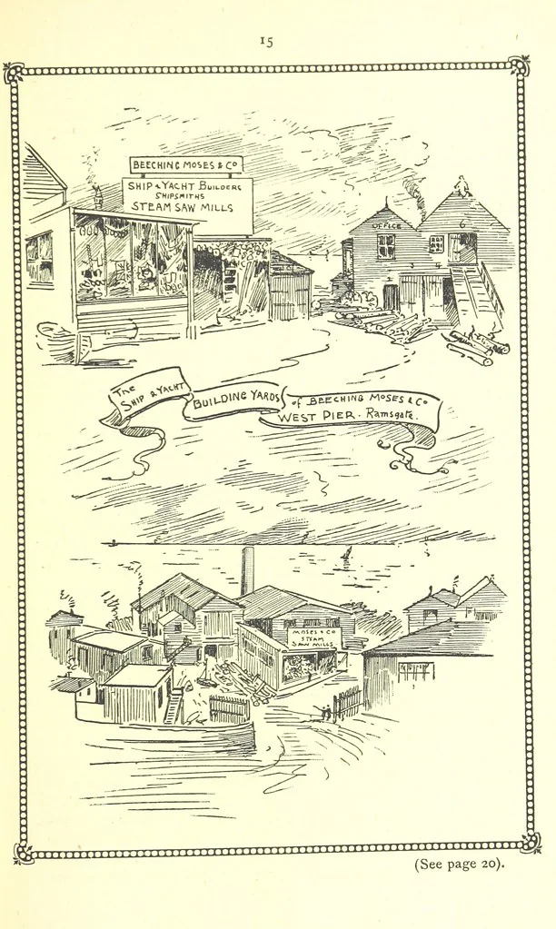 An illustration from Royal Ramsgate. Second edition, 1897, leaf 23