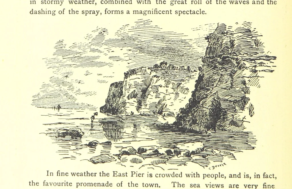 An illustration from Royal Ramsgate. Second edition, 1897, leaf 24