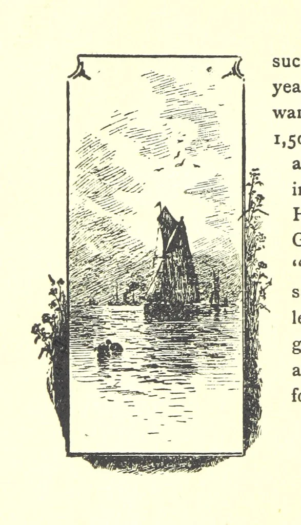 An illustration from Royal Ramsgate. Second edition, 1897, leaf 32