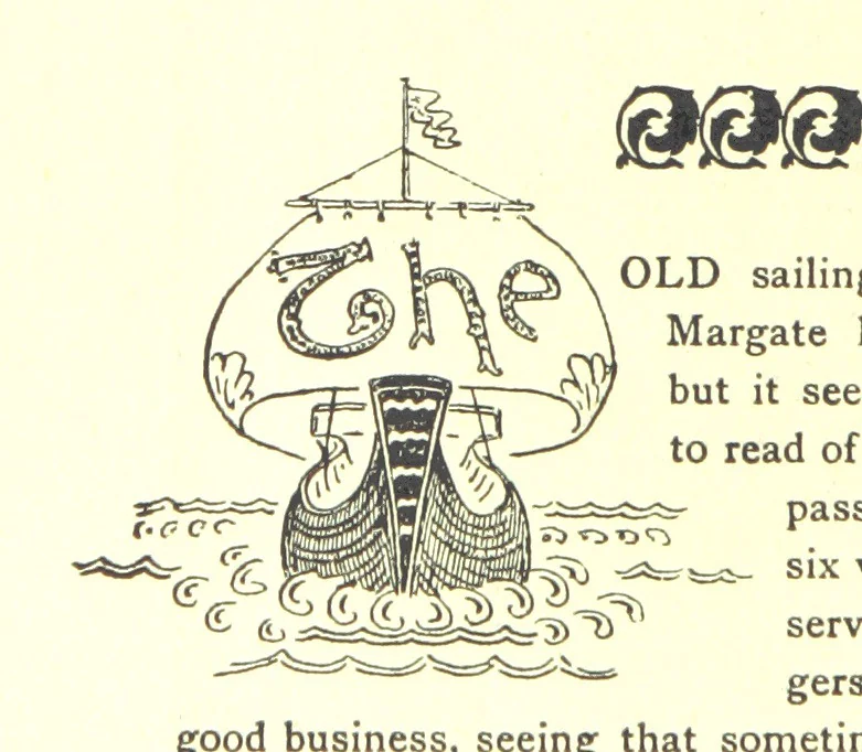 An illustration from Royal Ramsgate. Second edition, 1897, leaf 32