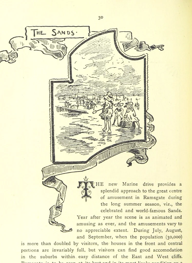 An illustration from Royal Ramsgate. Second edition, 1897, leaf 38