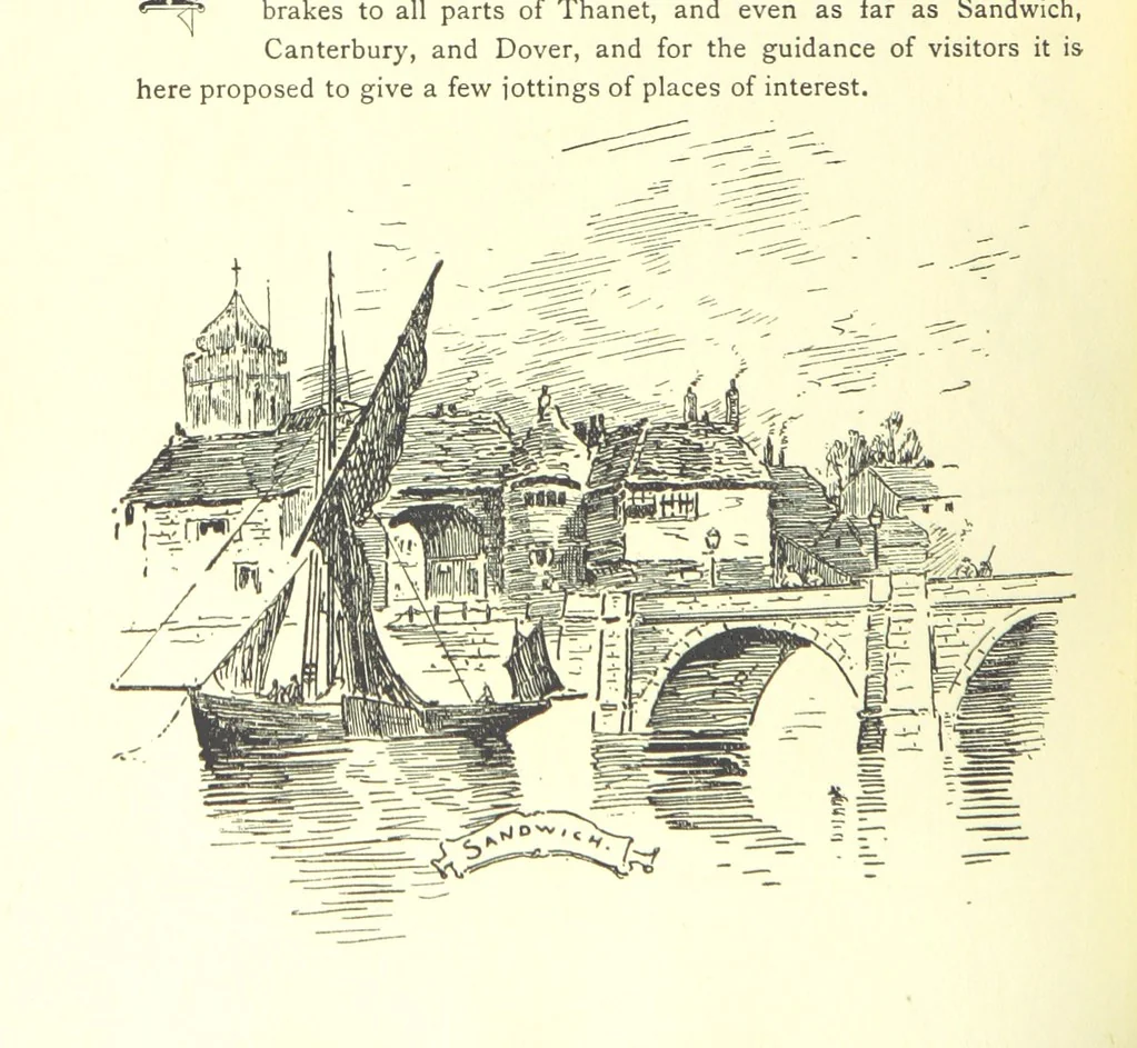 An illustration from Royal Ramsgate. Second edition, 1897, leaf 46