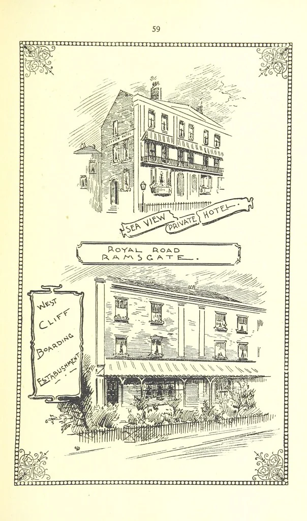 An illustration from Royal Ramsgate. Second edition, 1897, leaf 67