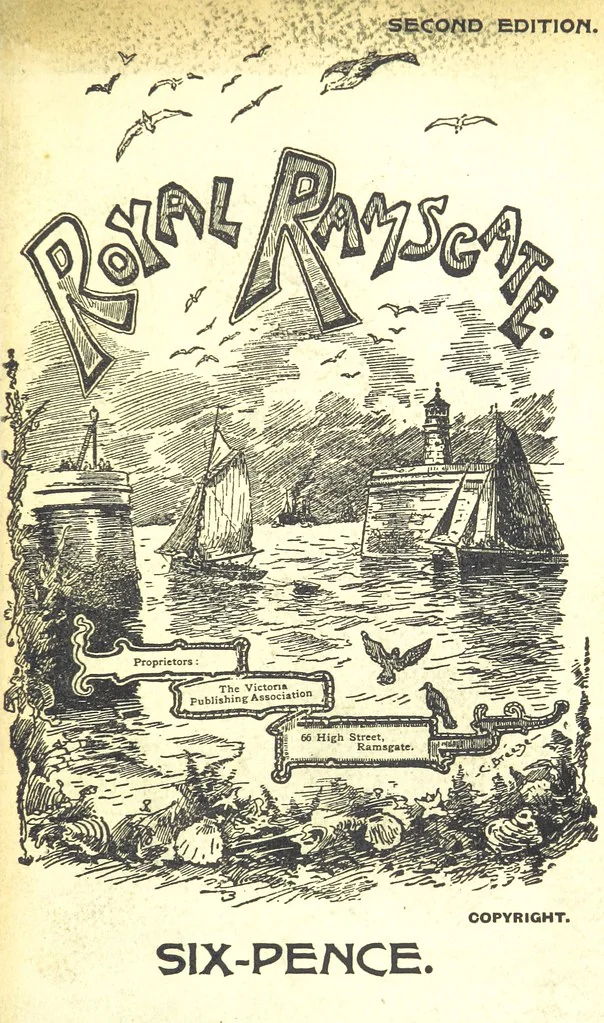 An illustration from Royal Ramsgate. Second edition, 1897, leaf 7