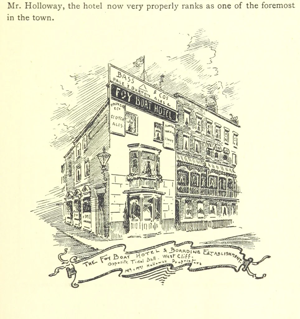 An illustration from Royal Ramsgate. Second edition, 1897, leaf 71