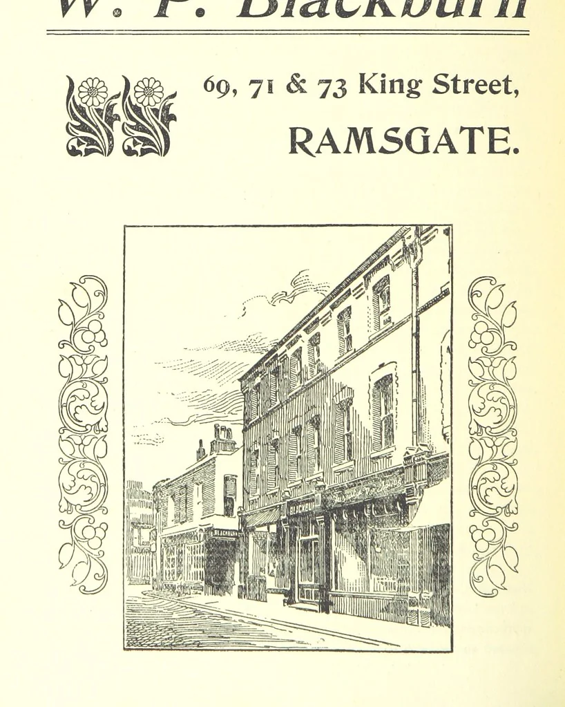 An illustration from Royal Ramsgate. Second edition, 1897, leaf 92