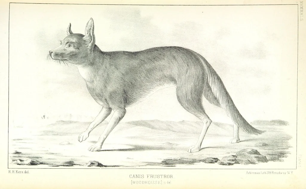 An illustration from Report of an expedition down the Zuni and Colorado Rivers by Captain L. Sitgreaves ... Illustrations. (Report on ... Natural History ... by S. W. Woodhouse. Zoology: mammals and birds by S. W. Woodhouse; reptiles by E. Hallowell; fishes by S. F. Baird and C. Girard. Botany: by Professor J. Torrey. Medical report; by S. W. Woodhouse.), 1853, leaf 101