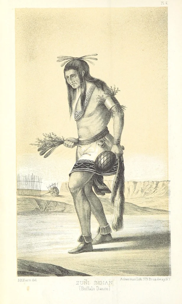 An illustration from Report of an expedition down the Zuni and Colorado Rivers by Captain L. Sitgreaves ... Illustrations. (Report on ... Natural History ... by S. W. Woodhouse. Zoology: mammals and birds by S. W. Woodhouse; reptiles by E. Hallowell; fishes by S. F. Baird and C. Girard. Botany: by Professor J. Torrey. Medical report; by S. W. Woodhouse.), 1853, leaf 16
