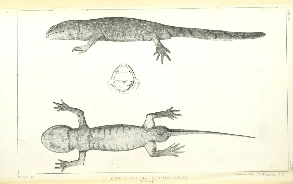 An illustration from Report of an expedition down the Zuni and Colorado Rivers by Captain L. Sitgreaves ... Illustrations. (Report on ... Natural History ... by S. W. Woodhouse. Zoology: mammals and birds by S. W. Woodhouse; reptiles by E. Hallowell; fishes by S. F. Baird and C. Girard. Botany: by Professor J. Torrey. Medical report; by S. W. Woodhouse.), 1853, leaf 260