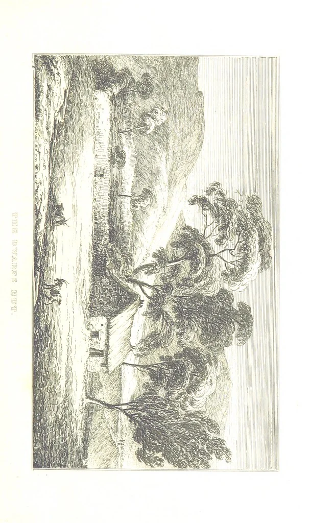 An illustration from A Series of Sketches of the existing localities alluded to in the Waverley Novels. Etched from original drawings by J. Skene, 1829, leaf 111
