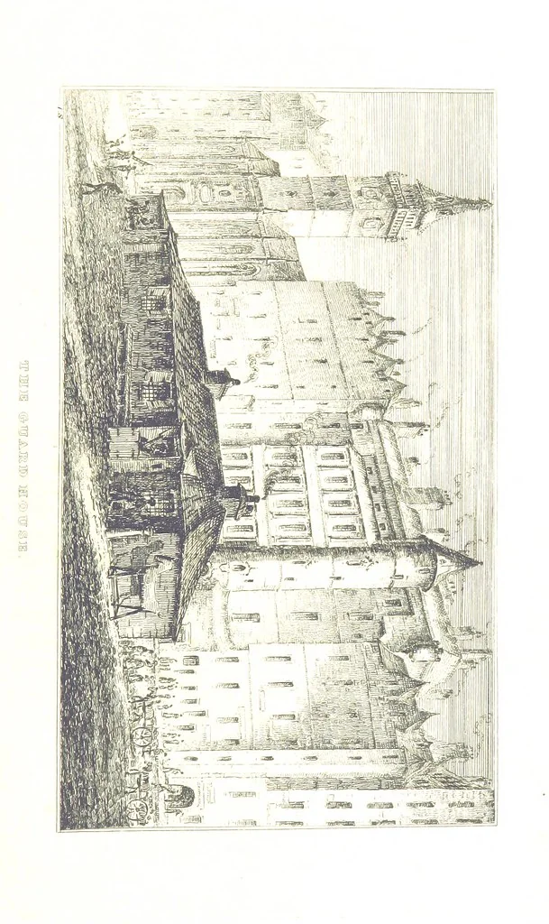 An illustration from A Series of Sketches of the existing localities alluded to in the Waverley Novels. Etched from original drawings by J. Skene, 1829, leaf 155