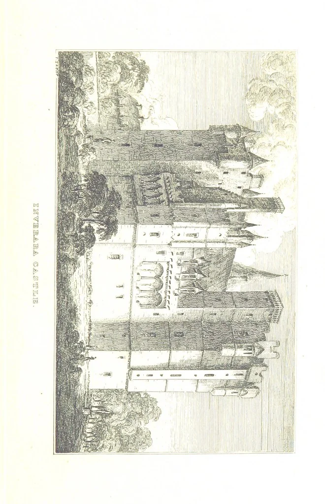 An illustration from A Series of Sketches of the existing localities alluded to in the Waverley Novels. Etched from original drawings by J. Skene, 1829, leaf 215