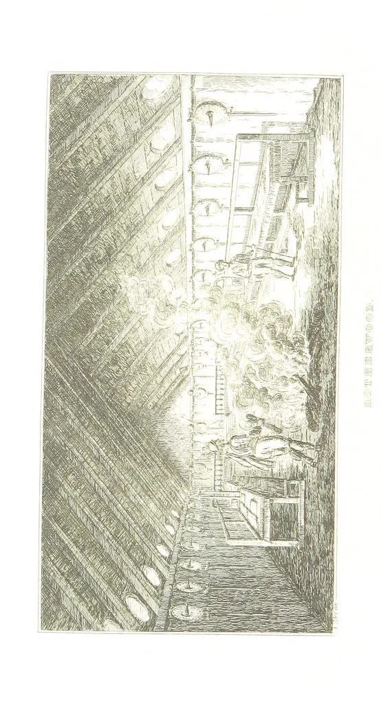 An illustration from A Series of Sketches of the existing localities alluded to in the Waverley Novels. Etched from original drawings by J. Skene, 1829, leaf 232