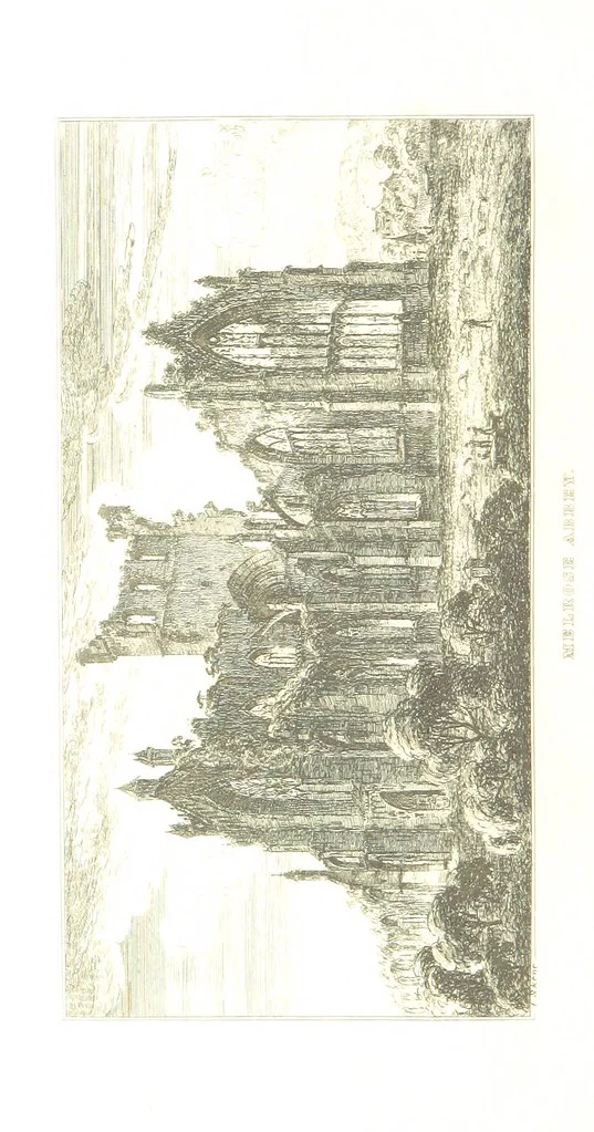 An illustration from A Series of Sketches of the existing localities alluded to in the Waverley Novels. Etched from original drawings by J. Skene, 1829, leaf 258