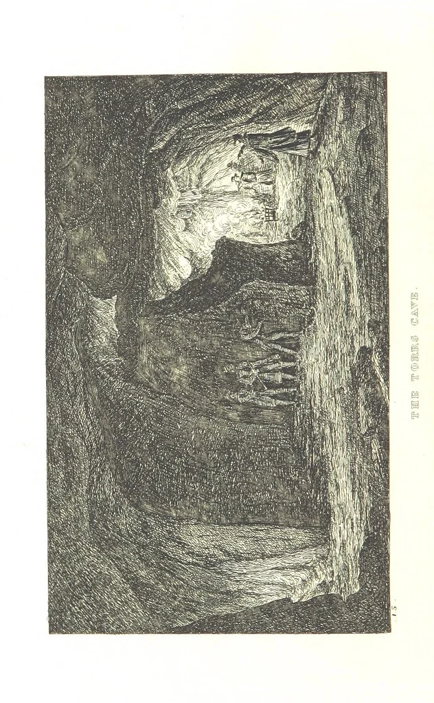An illustration from A Series of Sketches of the existing localities alluded to in the Waverley Novels. Etched from original drawings by J. Skene, 1829, leaf 60