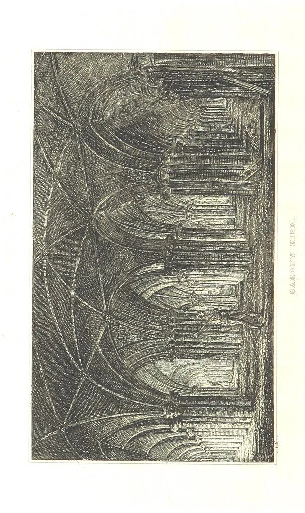 An illustration from A Series of Sketches of the existing localities alluded to in the Waverley Novels. Etched from original drawings by J. Skene, 1829, leaf 76