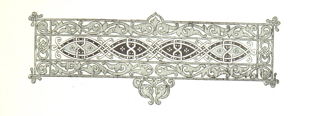 An illustration from По Сѣверу Россіи. Путешествіе ихъ Императорскихъ Высочествъ, Великаго Князя Владиміра Александровича и Великой Княгини Маріи Павловны въ 1884 и 1885 годахъ. [Illustrated, 1886, leaf 217