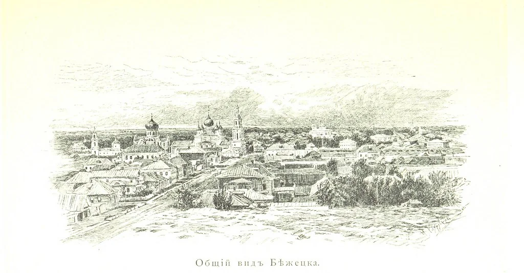 An illustration from По Сѣверу Россіи. Путешествіе ихъ Императорскихъ Высочествъ, Великаго Князя Владиміра Александровича и Великой Княгини Маріи Павловны въ 1884 и 1885 годахъ. [Illustrated, 1886, leaf 241