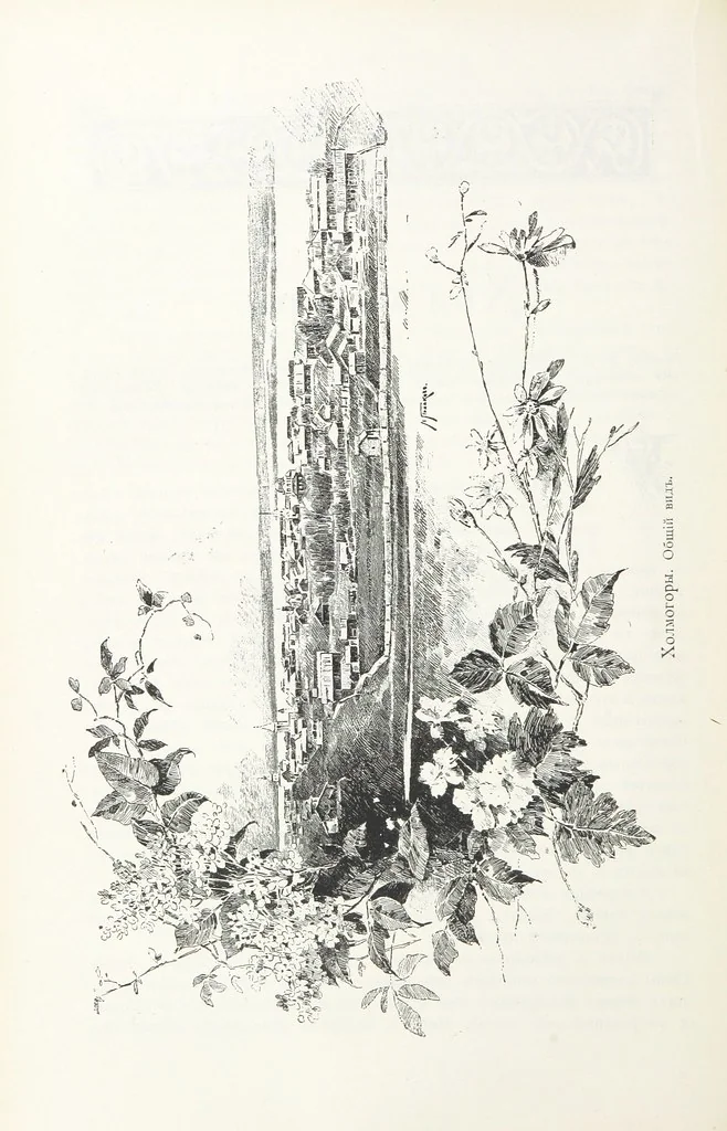 An illustration from По Сѣверо-Западу Россіи. [With illustrations and maps, 1897, leaf 224