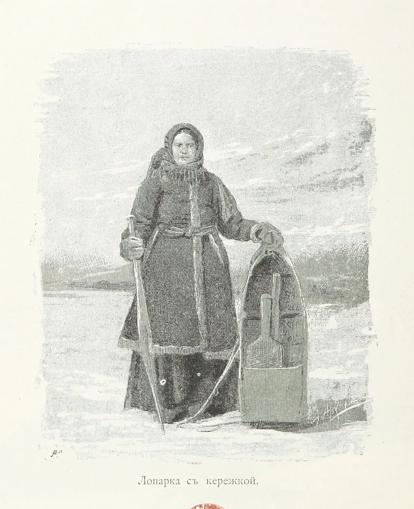 An illustration from По Сѣверо-Западу Россіи. [With illustrations and maps, 1897, leaf 350