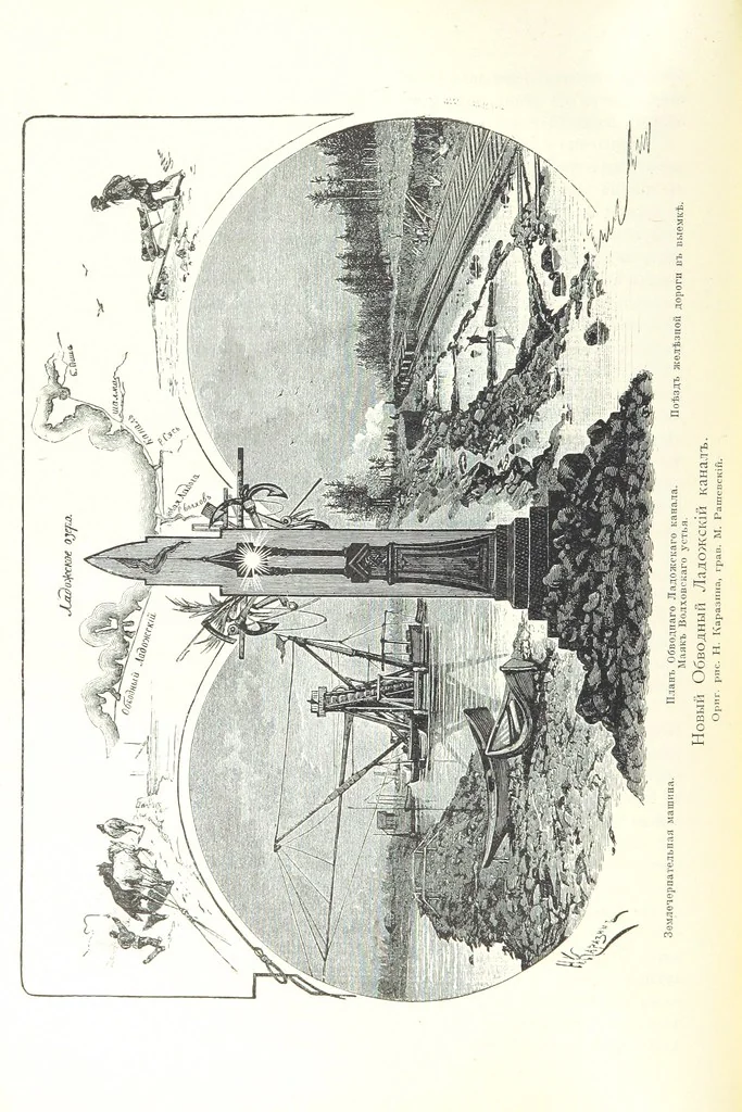 An illustration from По Сѣверо-Западу Россіи. [With illustrations and maps, 1897, leaf 328