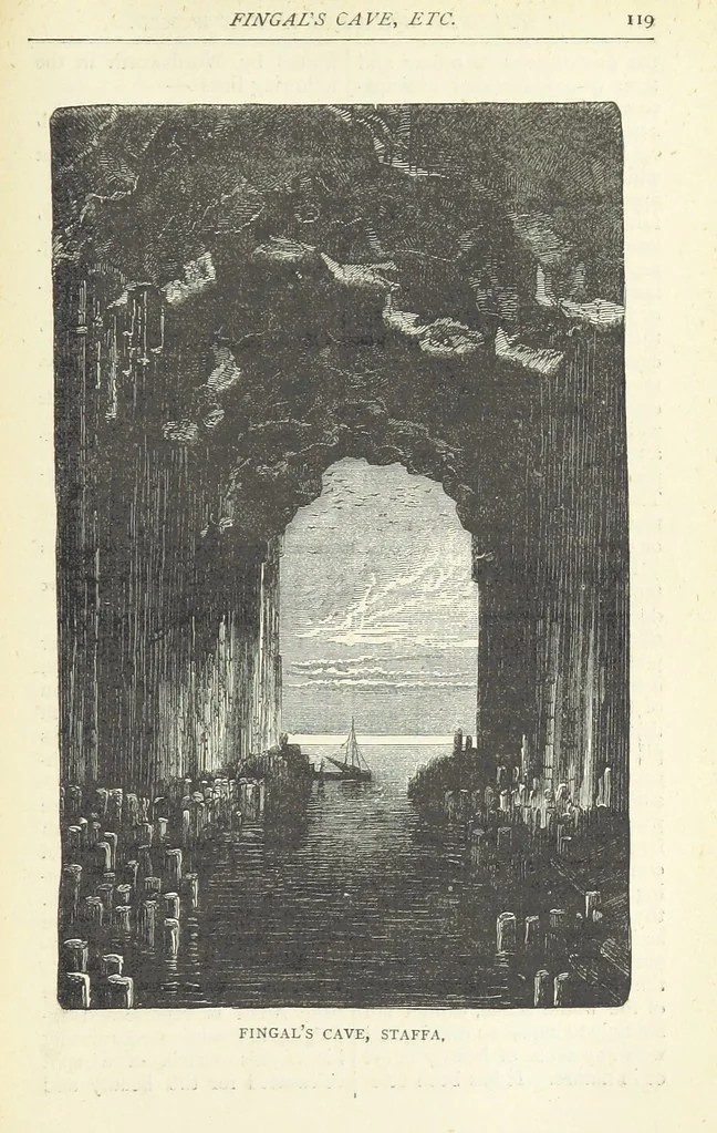 An illustration from A Hundred Wonders of the world in nature and art. Described according to the latest authorities and profusely illustrated. Edited by J. Small, 1876, leaf 127