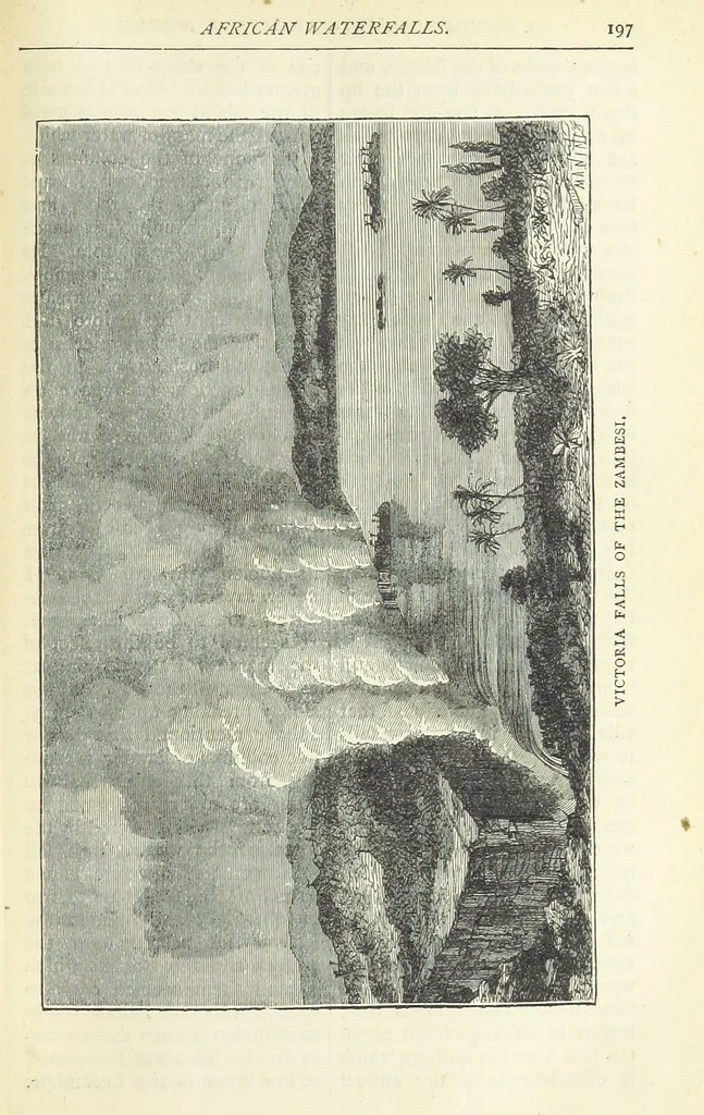 An illustration from A Hundred Wonders of the world in nature and art. Described according to the latest authorities and profusely illustrated. Edited by J. Small, 1876, leaf 205