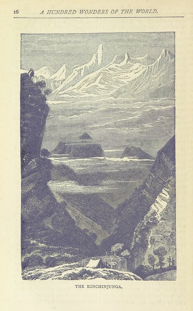 An illustration from A Hundred Wonders of the world in nature and art. Described according to the latest authorities and profusely illustrated. Edited by J. Small, 1876, leaf 24