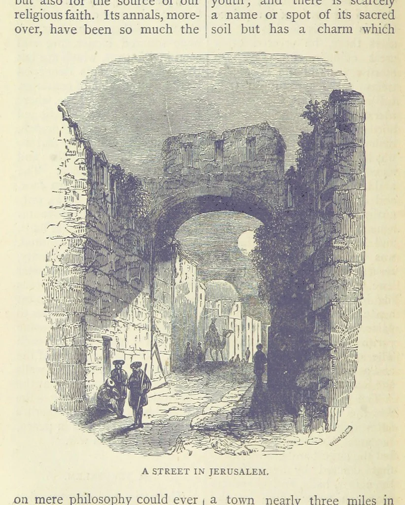 An illustration from A Hundred Wonders of the world in nature and art. Described according to the latest authorities and profusely illustrated. Edited by J. Small, 1876, leaf 360