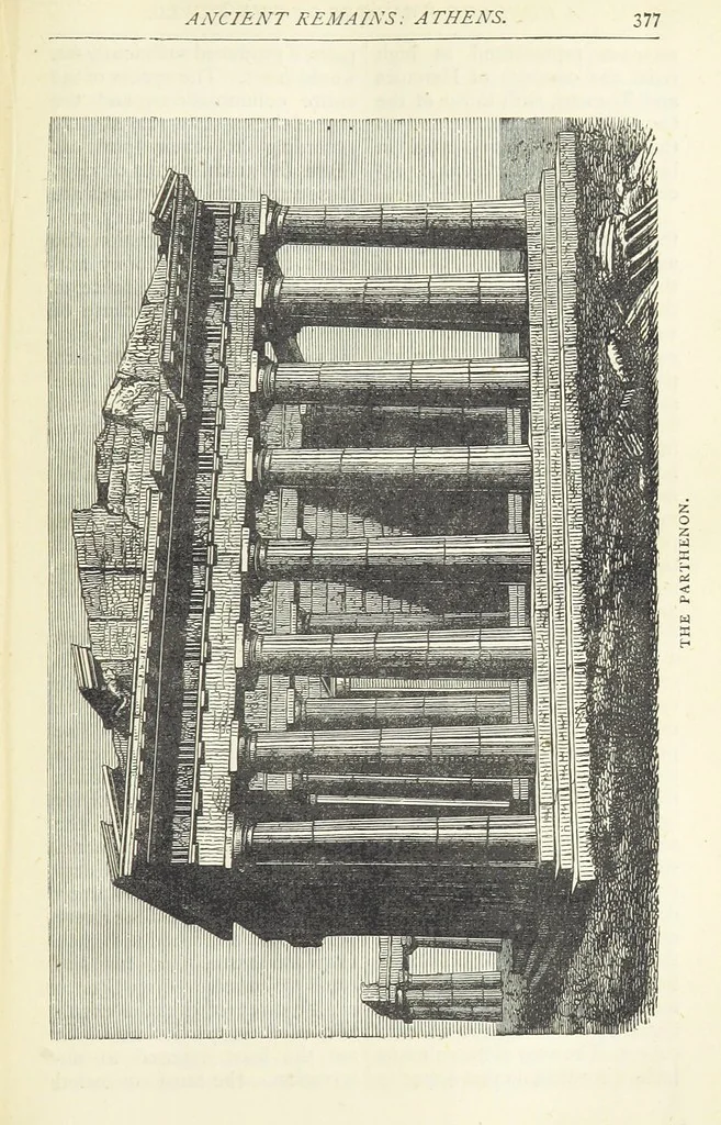 An illustration from A Hundred Wonders of the world in nature and art. Described according to the latest authorities and profusely illustrated. Edited by J. Small, 1876, leaf 385