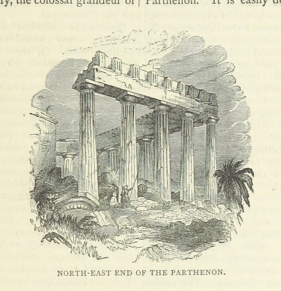 An illustration from A Hundred Wonders of the world in nature and art. Described according to the latest authorities and profusely illustrated. Edited by J. Small, 1876, leaf 387