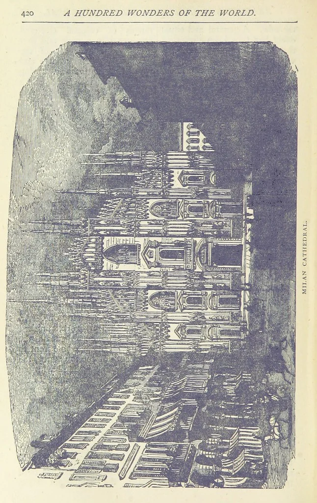 An illustration from A Hundred Wonders of the world in nature and art. Described according to the latest authorities and profusely illustrated. Edited by J. Small, 1876, leaf 428