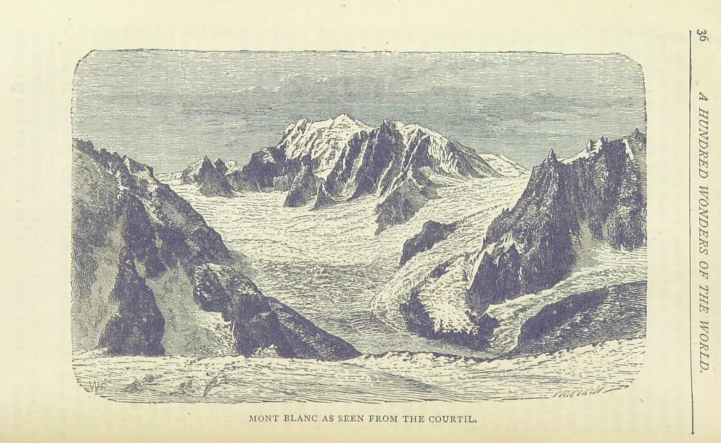 An illustration from A Hundred Wonders of the world in nature and art. Described according to the latest authorities and profusely illustrated. Edited by J. Small, 1876, leaf 44