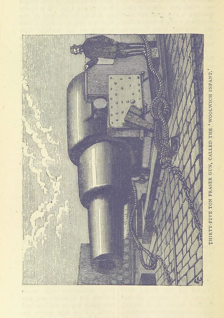 An illustration from A Hundred Wonders of the world in nature and art. Described according to the latest authorities and profusely illustrated. Edited by J. Small, 1876, leaf 586