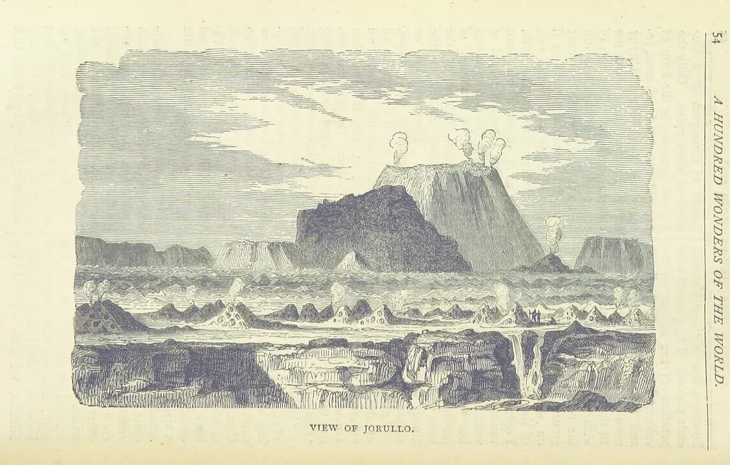 An illustration from A Hundred Wonders of the world in nature and art. Described according to the latest authorities and profusely illustrated. Edited by J. Small, 1876, leaf 62