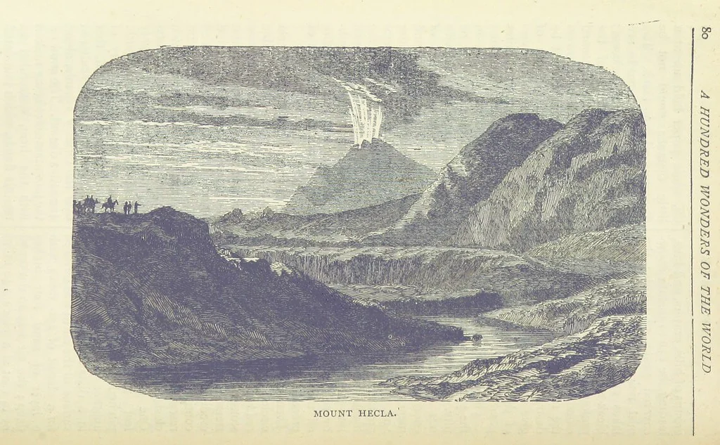 An illustration from A Hundred Wonders of the world in nature and art. Described according to the latest authorities and profusely illustrated. Edited by J. Small, 1876, leaf 88