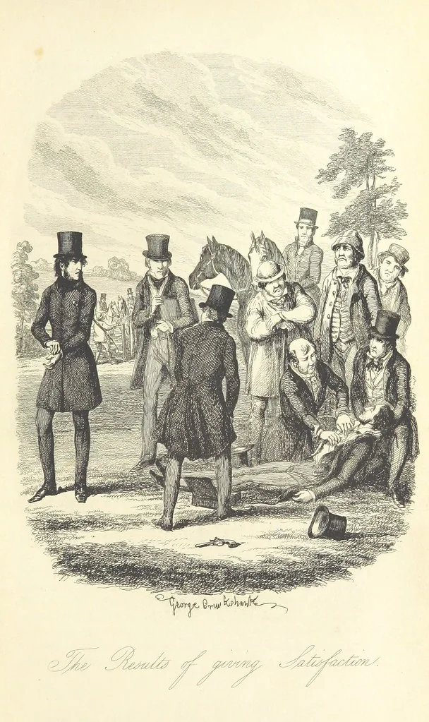 An illustration from Frank Fairlegh; or scenes from the life of a private pupil. [By F. E. Smedley.] With illustrations ... by G. Cruikshank, 1850, leaf 271