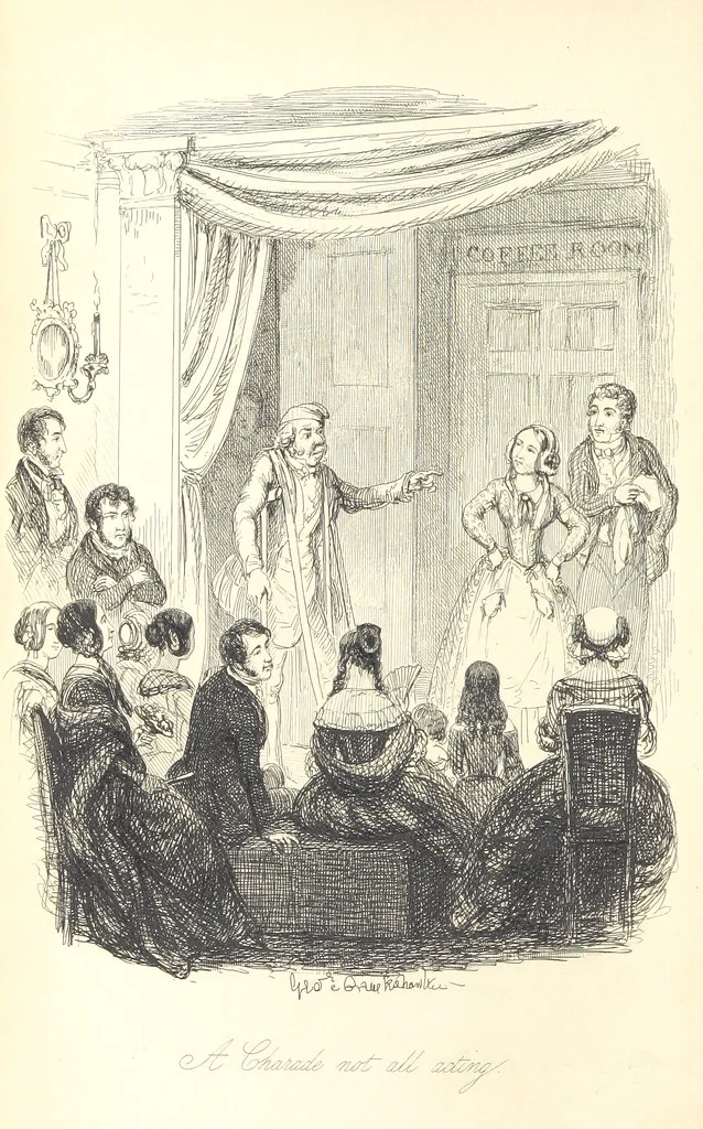 An illustration from Frank Fairlegh; or scenes from the life of a private pupil. [By F. E. Smedley.] With illustrations ... by G. Cruikshank, 1850, leaf 424