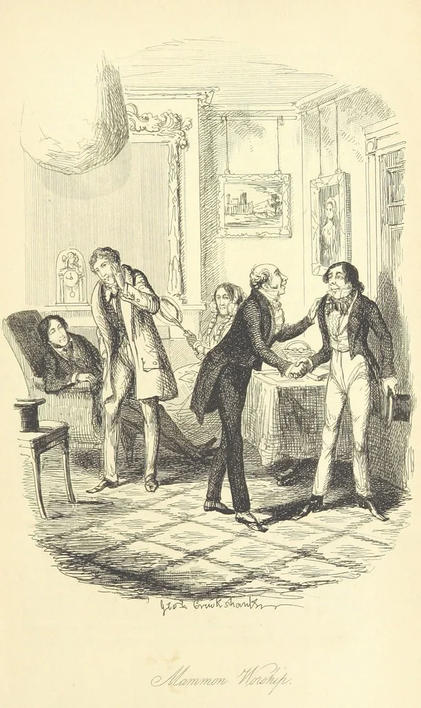An illustration from Frank Fairlegh; or scenes from the life of a private pupil. [By F. E. Smedley.] With illustrations ... by G. Cruikshank, 1850, leaf 519