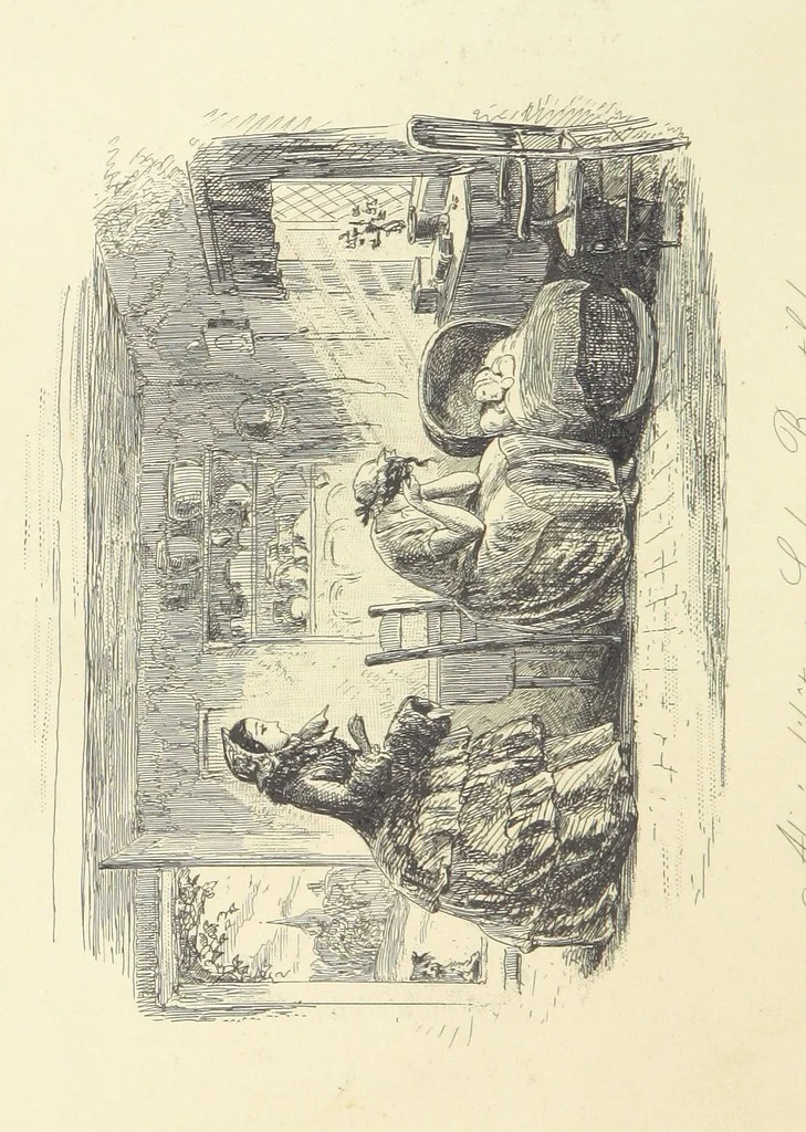 An illustration from Harry Coverdale's Courtship, and all that came of it. ... With illustrations by Phiz, 1854, leaf 256