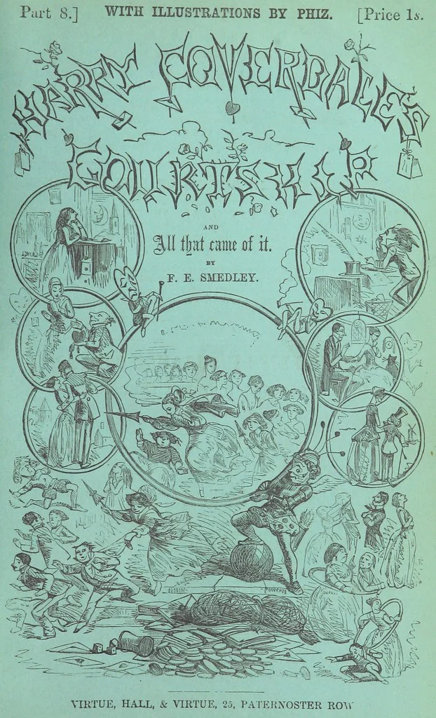 An illustration from Harry Coverdale's Courtship, and all that came of it. ... With illustrations by Phiz, 1854, leaf 283