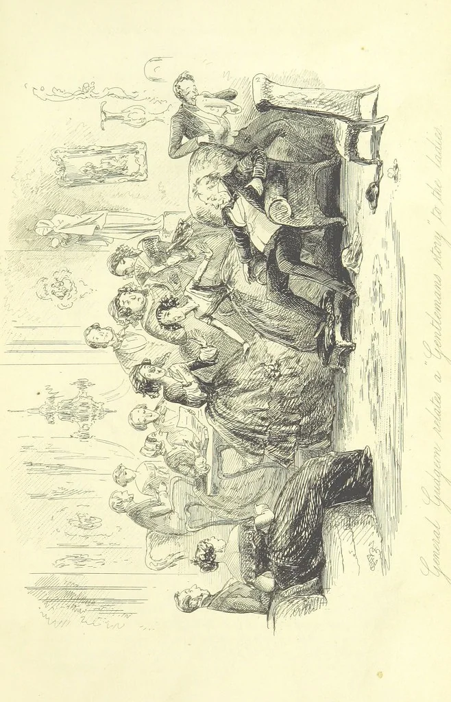An illustration from Lewis Arundel; or the Railroad of Life ... With illustrations by Phiz [i.e. H. K. Browne, 1852, leaf 403