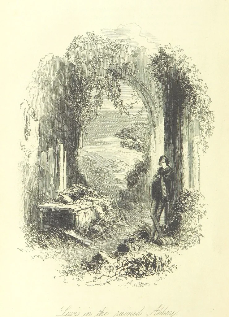 An illustration from Lewis Arundel; or the Railroad of Life ... With illustrations by Phiz [i.e. H. K. Browne, 1852, leaf 514